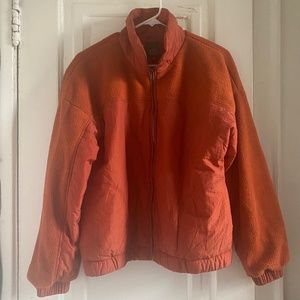 Wild Fable Orange Zip-Up Pullover